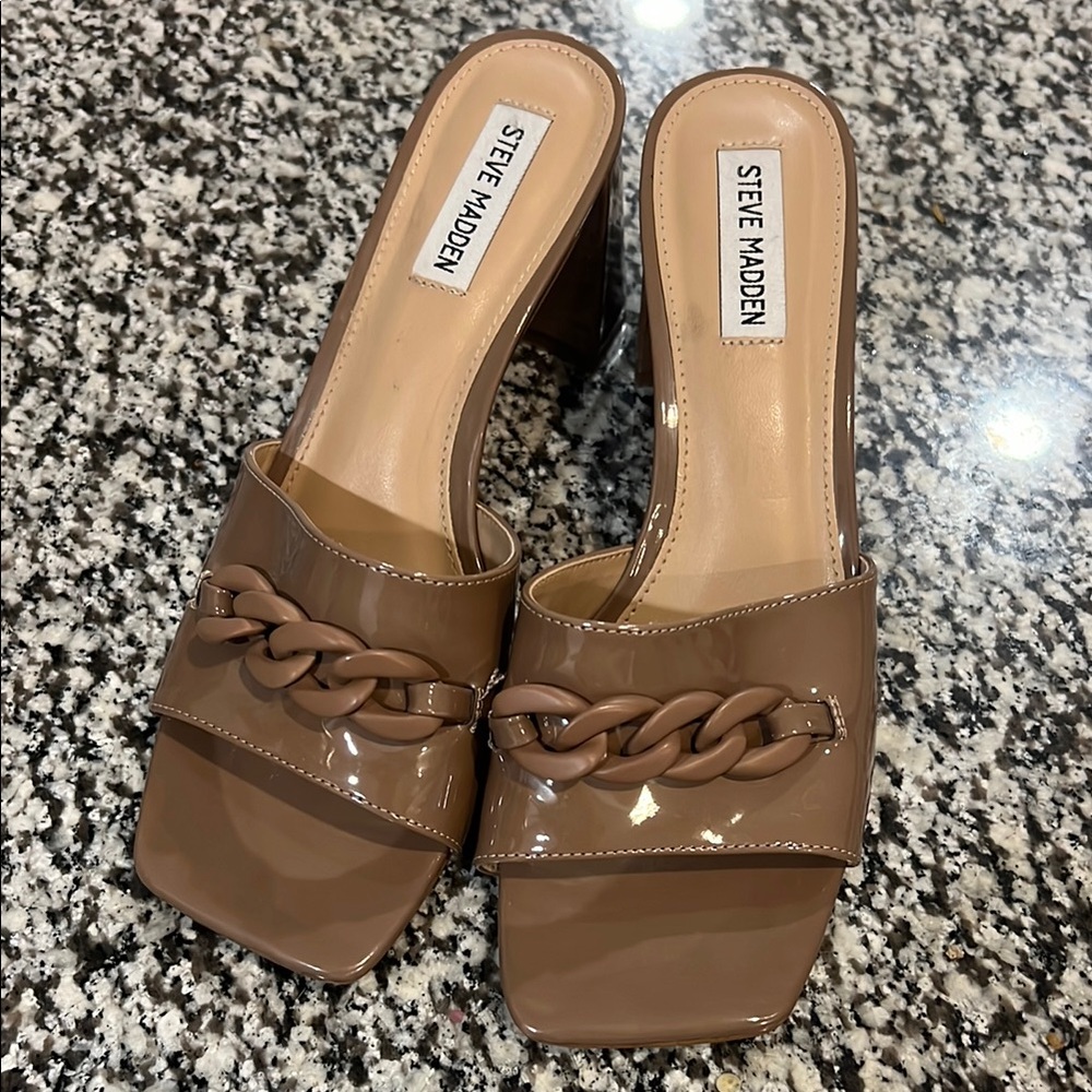 Steve Madden Women's Tan Heeled Sandals